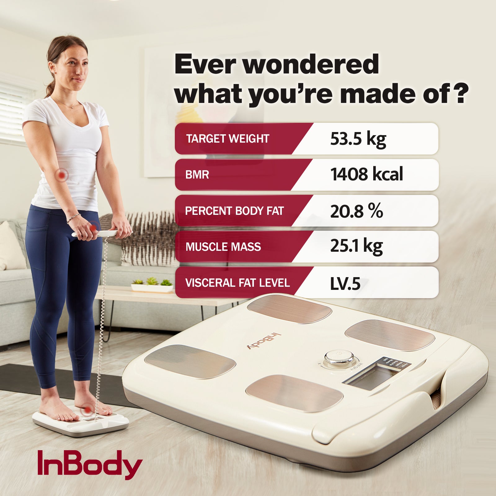 InBodyDial H20N - Beige & White