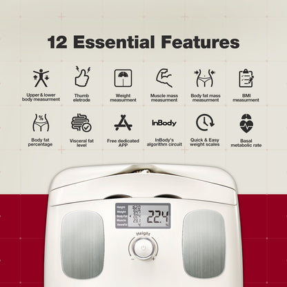 InBodyDial H20N - Beige & White