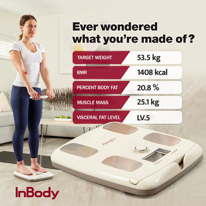 InBodyDial H20N - Beige & White