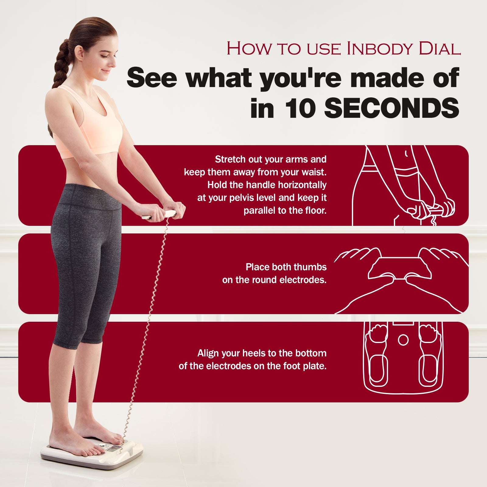 InBodyDial H20N - Beige & White