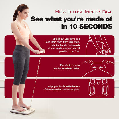 InBodyDial H20N - Beige & White